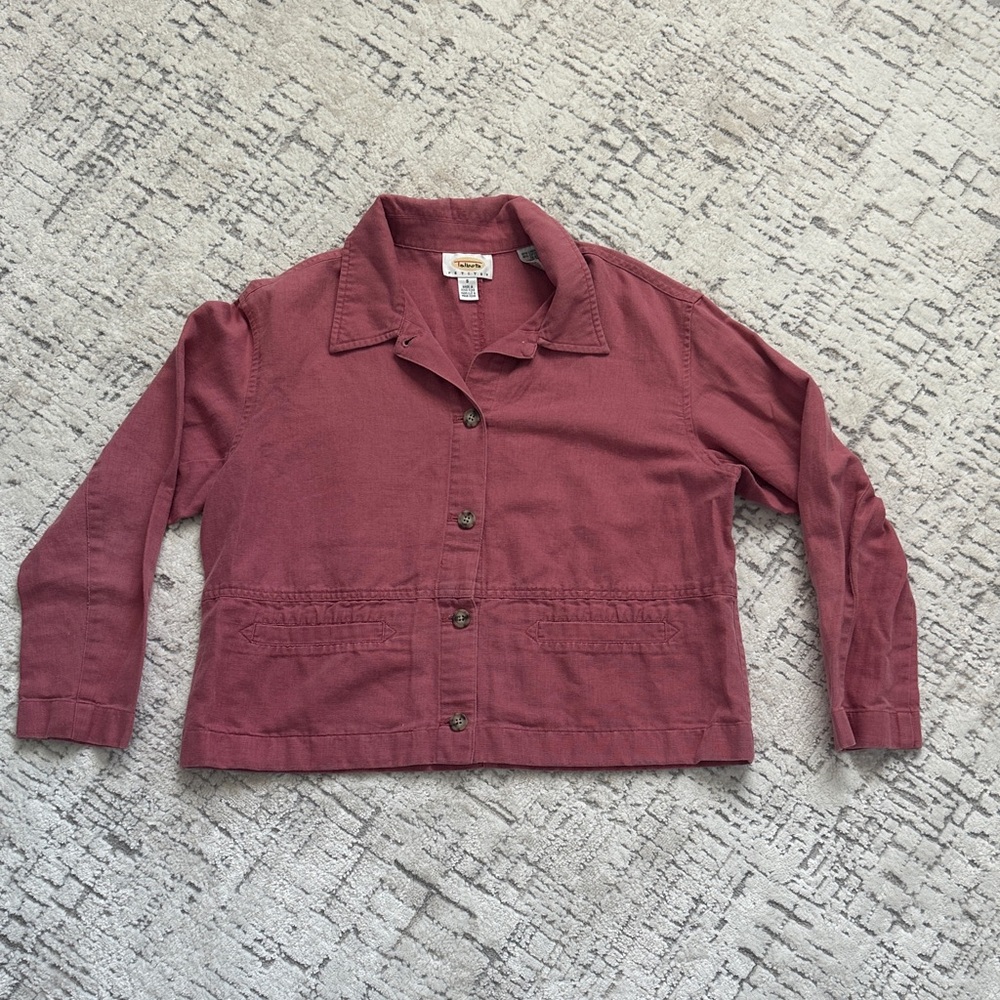 Talbots Mauve Utility Jacket